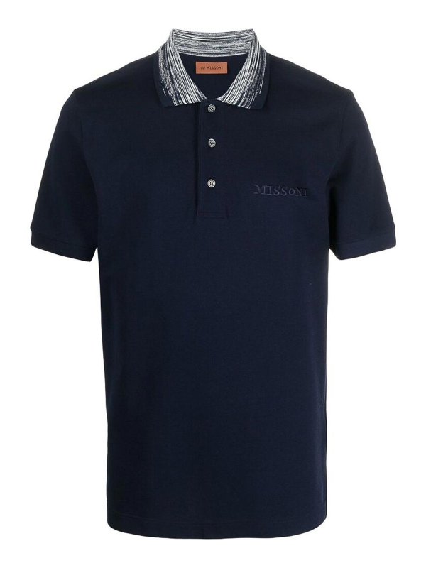 MISSONI: Polos  - Polo - Bleu