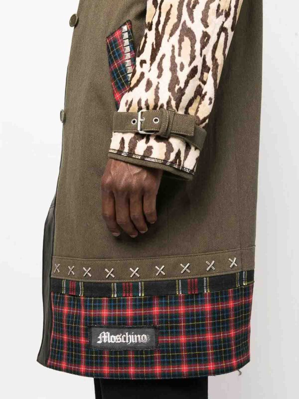 MOSCHINO: ショートコート online - ショートコート - 緑