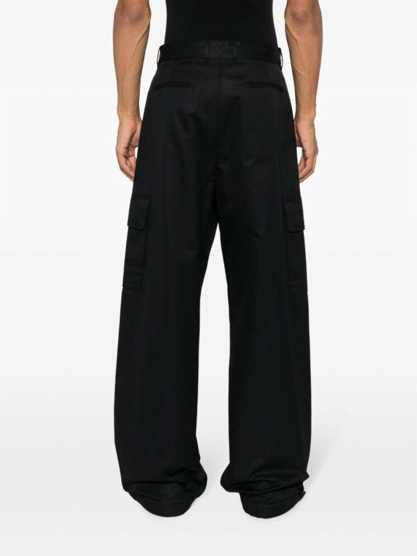 The Best Shops OFF-WHITE: カジュアルトラウザー - カジュアルパンツ - 黒