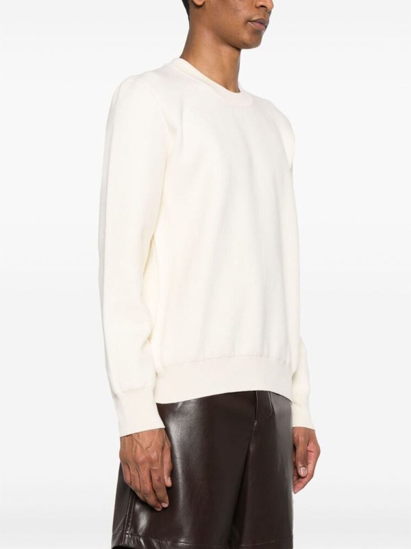 OFF-WHITE: crew necks online - Signature arrows knit sweater