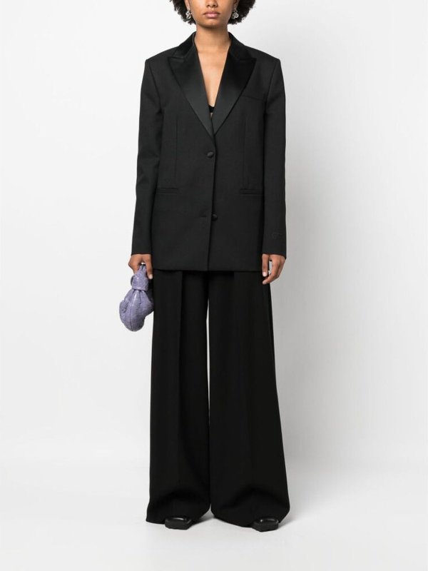 The Best Shops OFF-WHITE: blazers - Tuxedo blazer