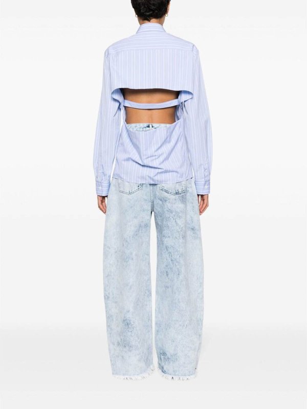 OFF-WHITE: Chemises online - Chemise - Bleu