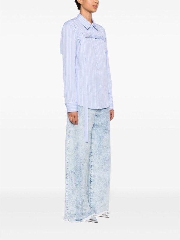 Chemise - Bleu shop online: OFF-WHITE