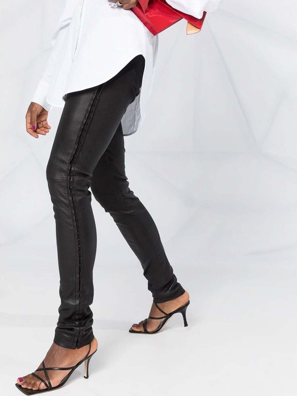 ANN DEMEULEMEESTER buy online カジュアルパンツ - 黒