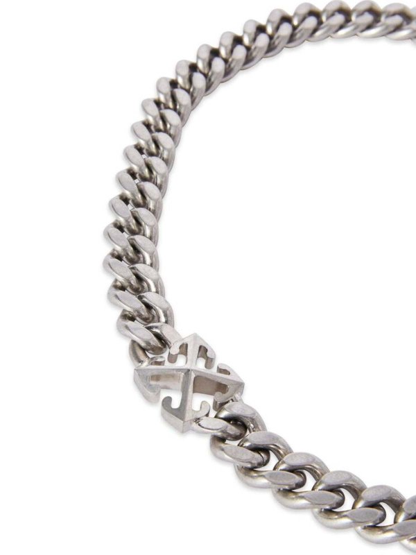 The Best Shops OFF-WHITE: ネックレス - ネックレス/チョーカー - 銀