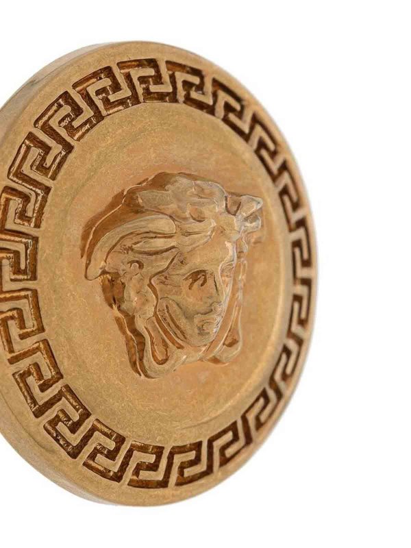 The Best Shops VERSACE: Gold-tone medusa earrings