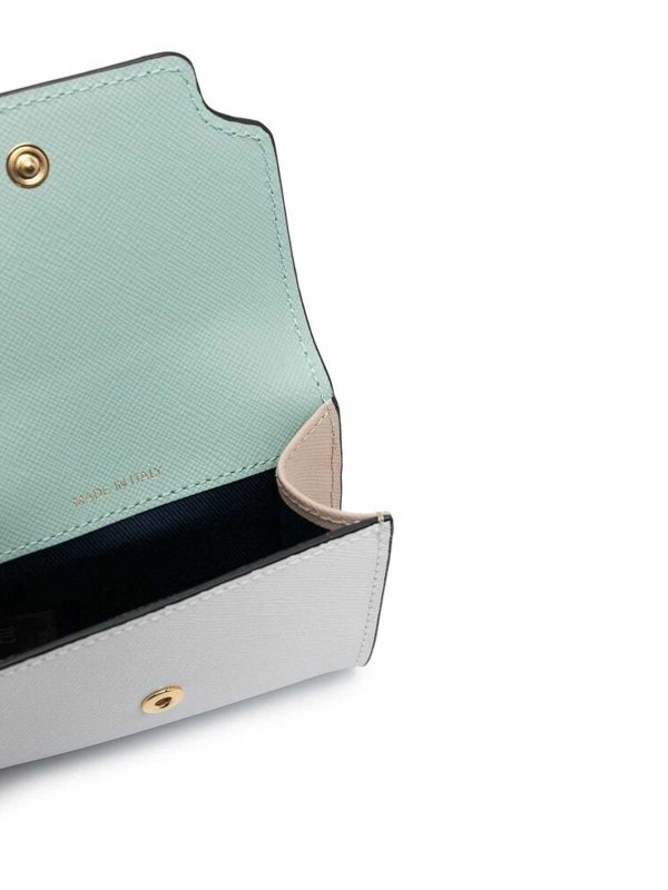 The Best Shops Marni: wallets & purses - Two-tone logo wallet