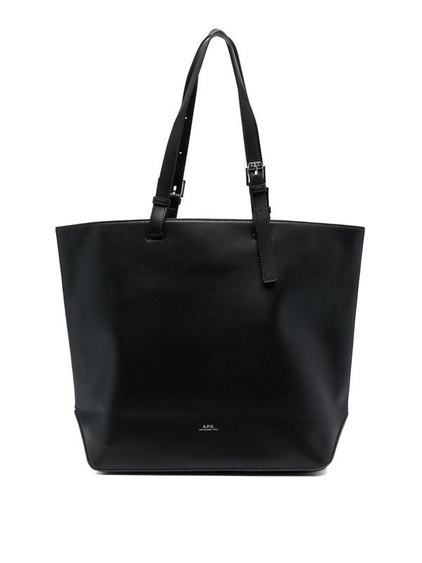 A.P.C.: トートバッグ - トートバッグ - 黒