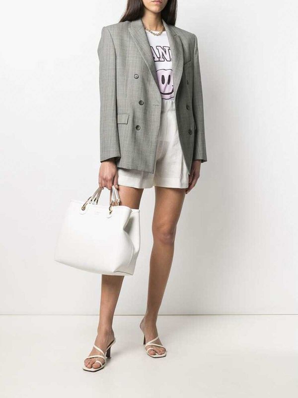 EMPORIO ARMANI: Handtaschen online - Shopper - Weiß