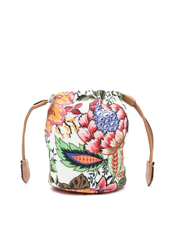 ETRO: Secchielli - Borsa a secchiello floreale