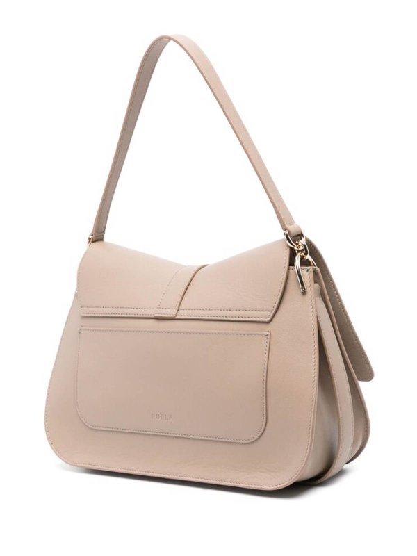 FURLA: shoulder bags online - Large blush flow shoulder bag