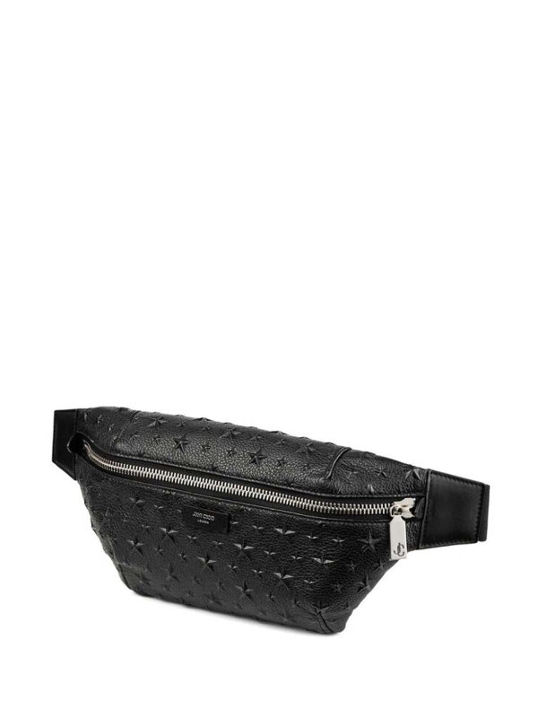 クロスボディバッグ - 黒 shop online: JIMMY CHOO