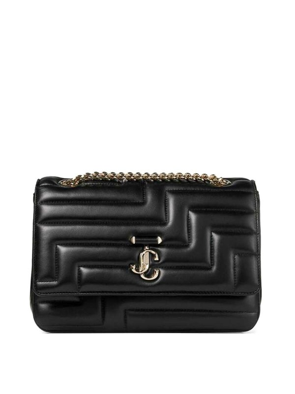 JIMMY CHOO: Schultertaschen - Schultertasche - Schwarz