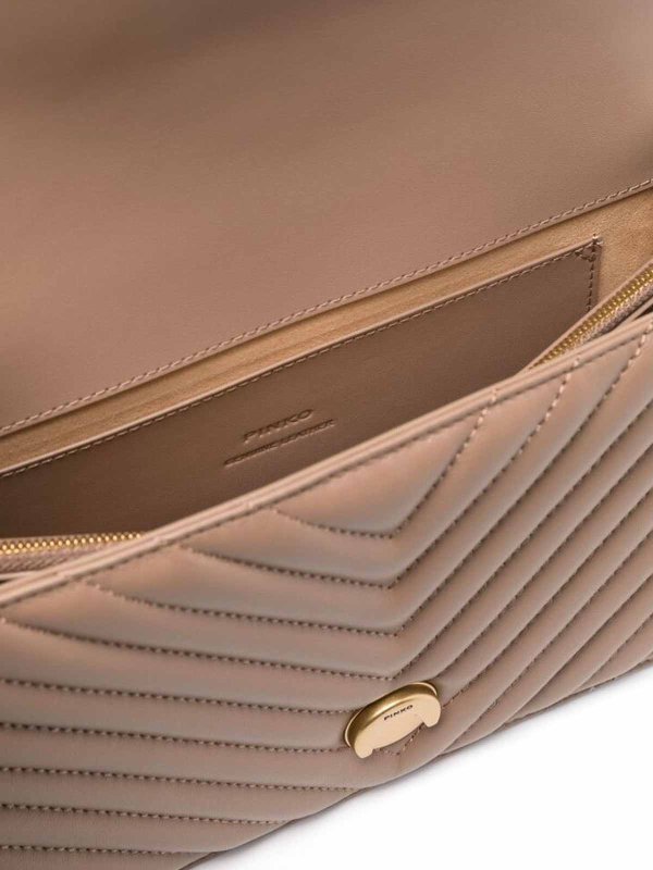Pinko buy online Beige smooth grain bag