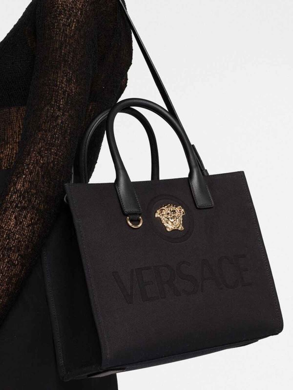 VERSACE: totes bags online - Medusa head tote bag