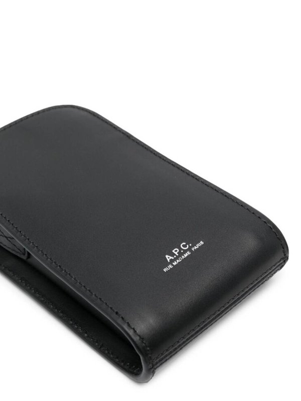 A.P.C. James mini bag - Black - Men | PXAWVH61756LZZ | thebs.com