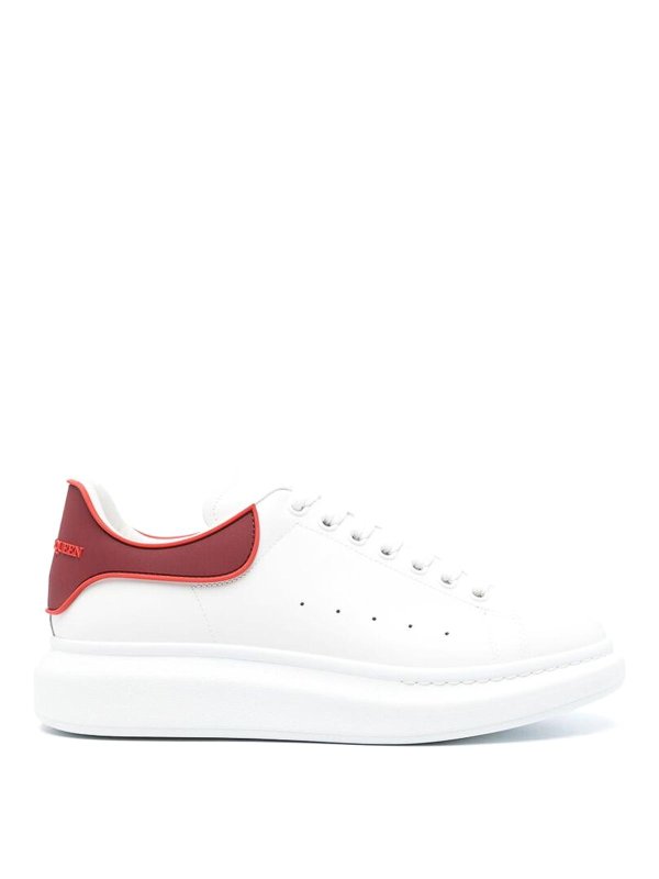 ALEXANDER MCQUEEN: Chaussures de sport - Baskets - Blanc
