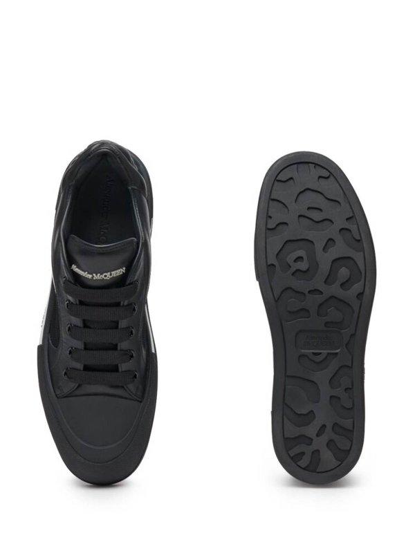 The Best Shops ALEXANDER MCQUEEN: trainers - Leather sneakers