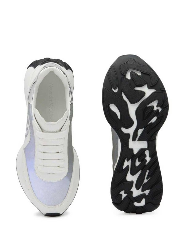 ALEXANDER MCQUEEN: Chaussures de sport online - Baskets - Blanc