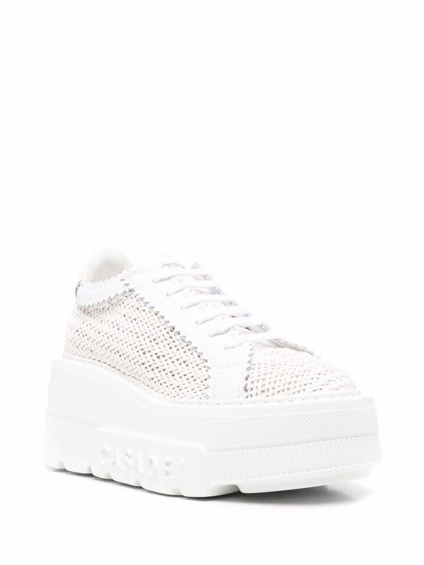 Baskets - Blanc shop online: Casadei