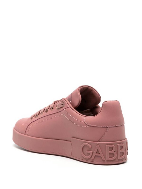 The Best Shops DOLCE & GABBANA: trainers - Logo patch sneakers