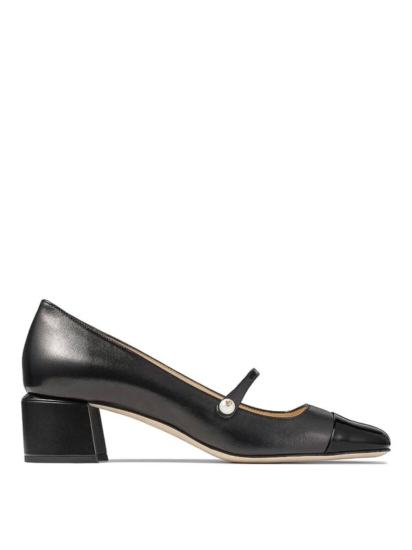 JIMMY CHOO: scarpe décolleté - Décolleté Elisa con fibbia a spillo