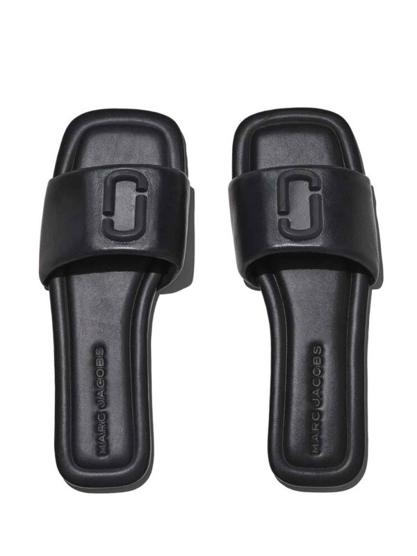 Logo sandals shop online: MARC JACOBS