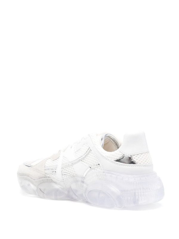The Best Shops MOSCHINO: Chaussures de sport - Baskets - Blanc