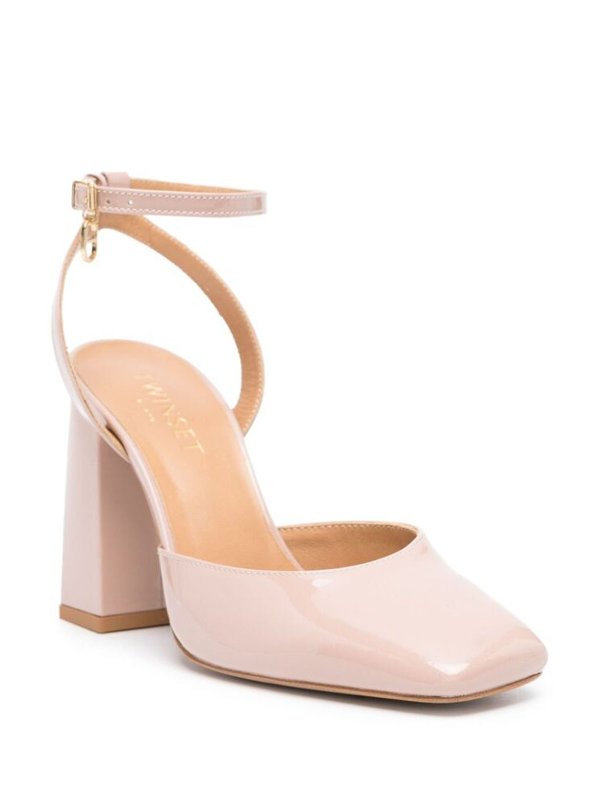 Slingback alte color rosa cipria shop online: TWINSET