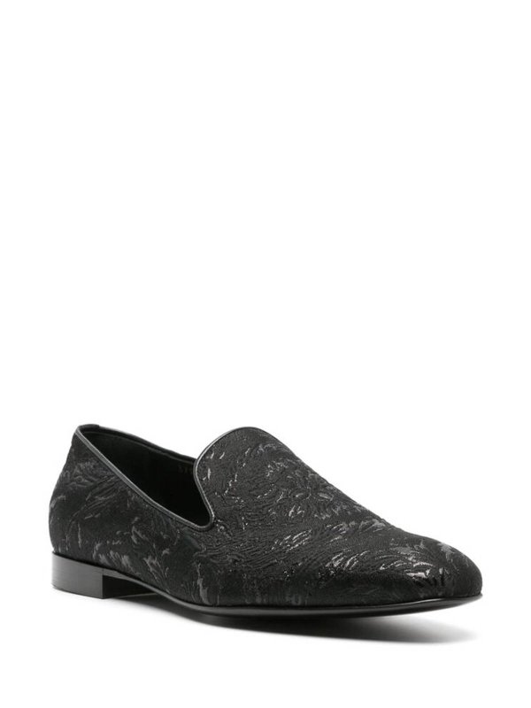 The Best Shops VERSACE: Mocasines y Zapatillas - Slippers - Negro
