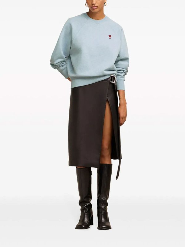 The Best Shops AMI PARIS: Sweatshirts und Pullover - Sweatshirt - Hellblau