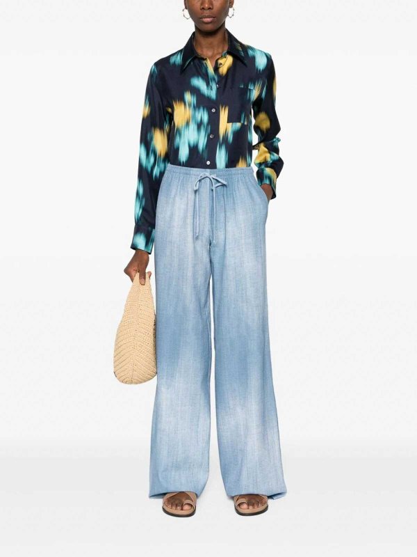 The Best Shops LANVIN: Chemises - Chemise - Bleu Clair