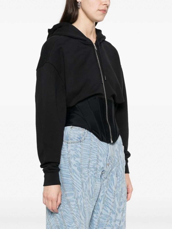 MUGLER: スウェット＆セーター online - スウェットシャツ/セーター - 黒