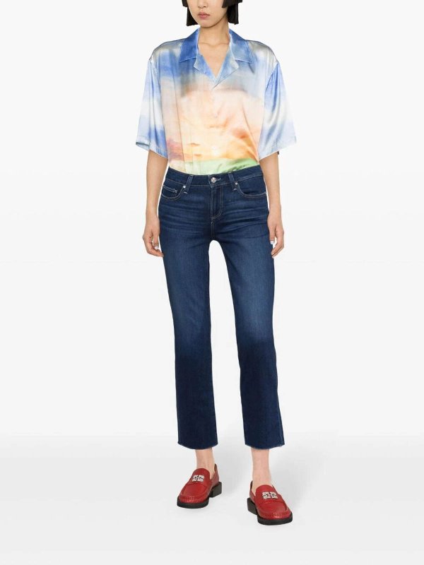 The Best Shops PAIGE: Jeans Rectos - Vaqueros Rectos - Azul