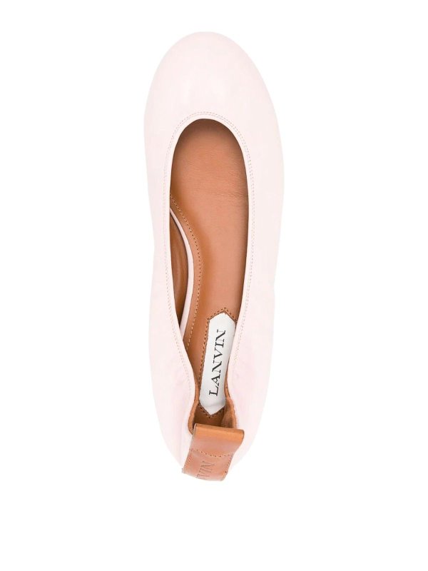 LANVIN: flat shoes online - The roundtoe ballerina flat