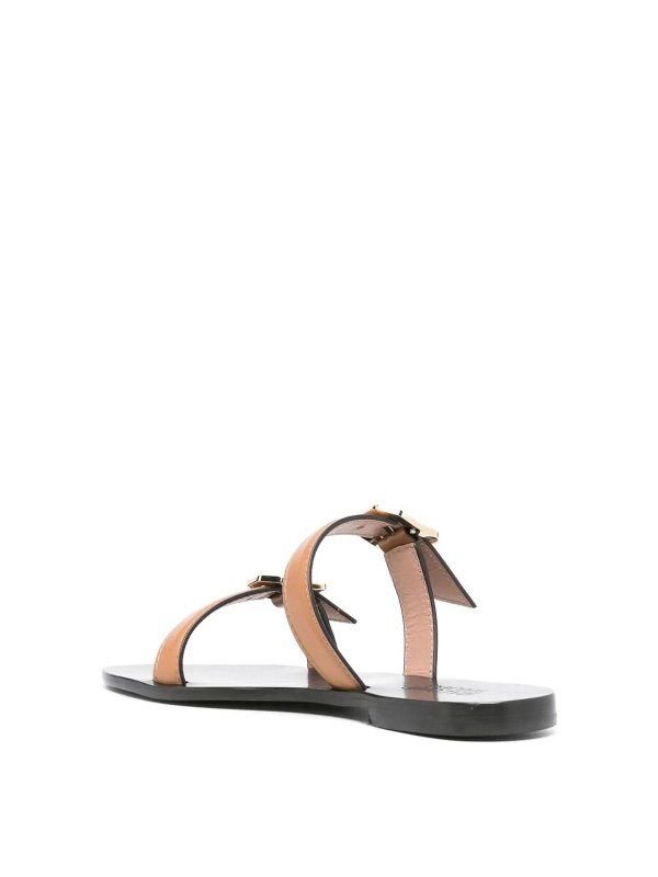 Flat sandal shop online: Malone Souliers