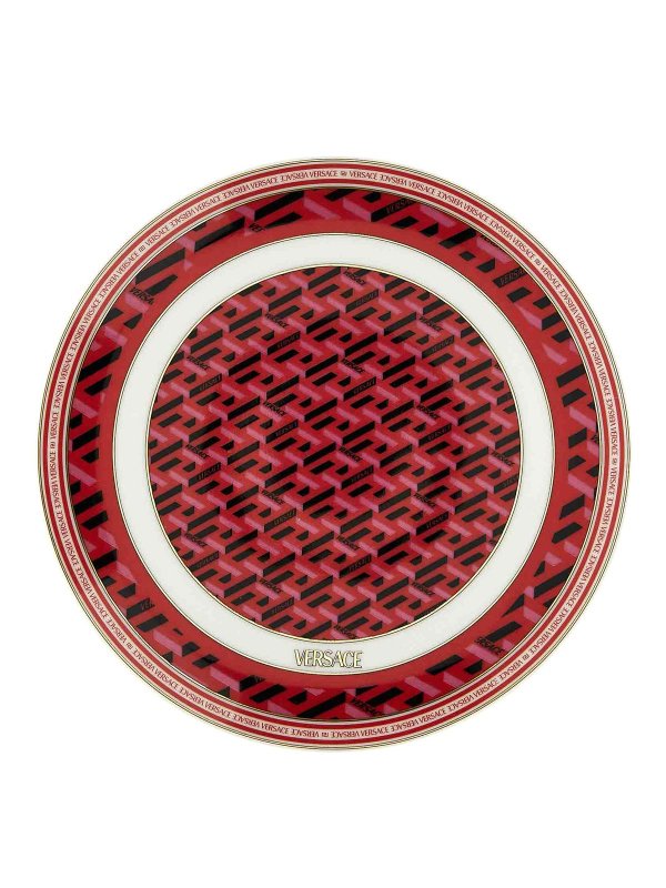 VERSACE: homeware - La Greca dinner plate