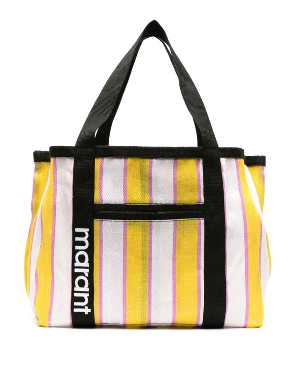 ISABEL MARANT: Handtaschen - Shopper - Gelb