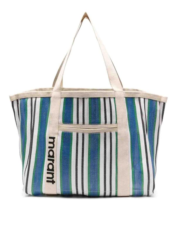 ISABEL MARANT: Handtaschen - Shopper - Blau