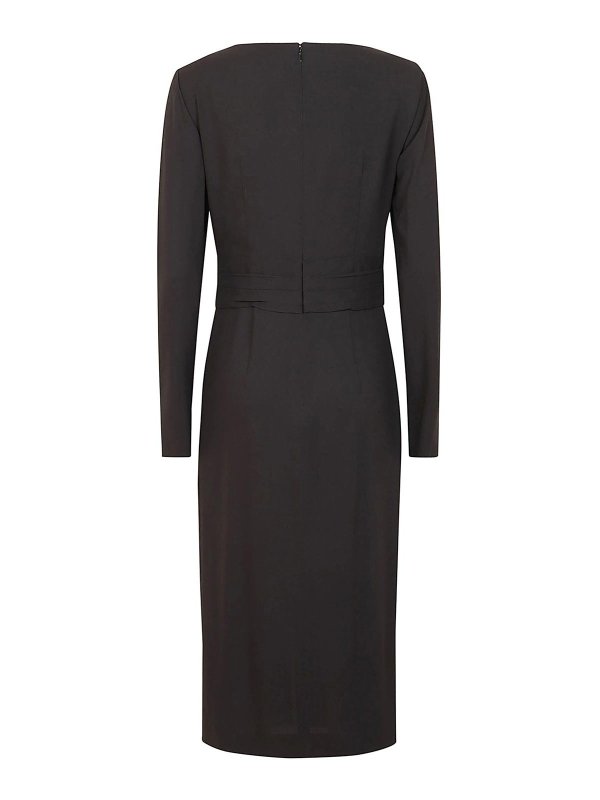 ALBERTA FERRETTI: knee length dresses online - Crep dress