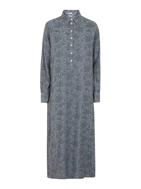 MASSIMO ALBA: Knielange Kleider - Knielanges Kleid - Weiß