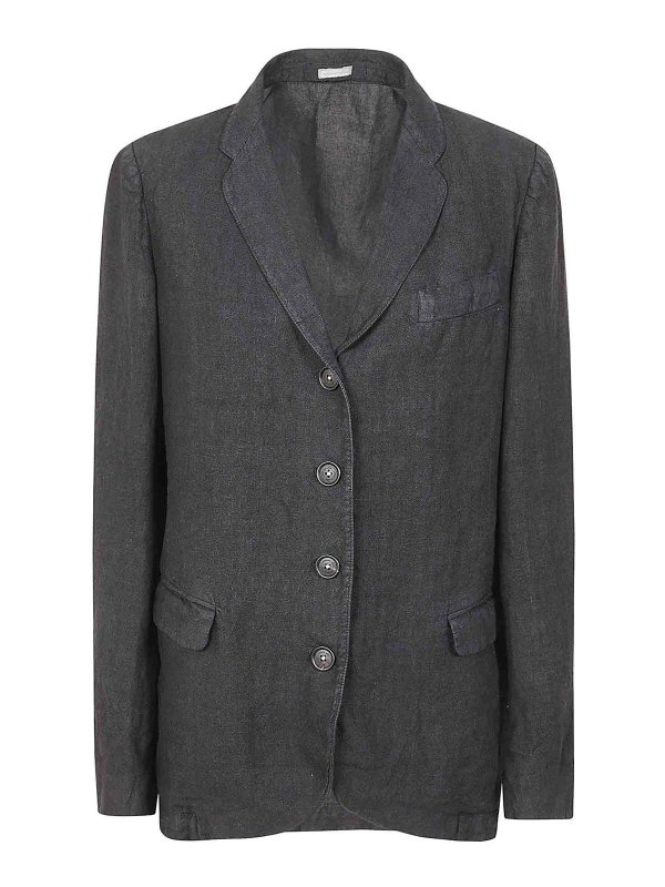 MASSIMO ALBA: casual jackets - Linen Jacket