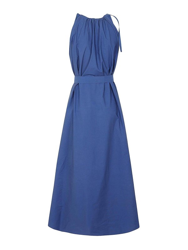 WEEKEND MAX MARA: Knielange Kleider online - Knielanges Kleid - Blau