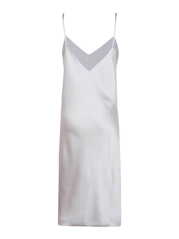 Norma Kamali: ニーレングスドレス online - 膝丈ドレス - 銀