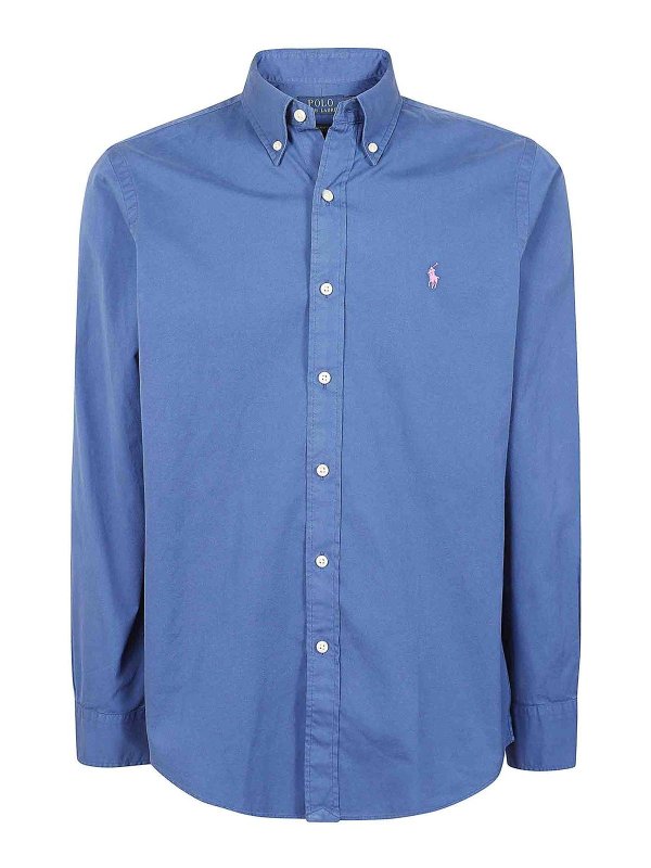 POLO RALPH LAUREN: Hemden - Hemd - Dunkelblau