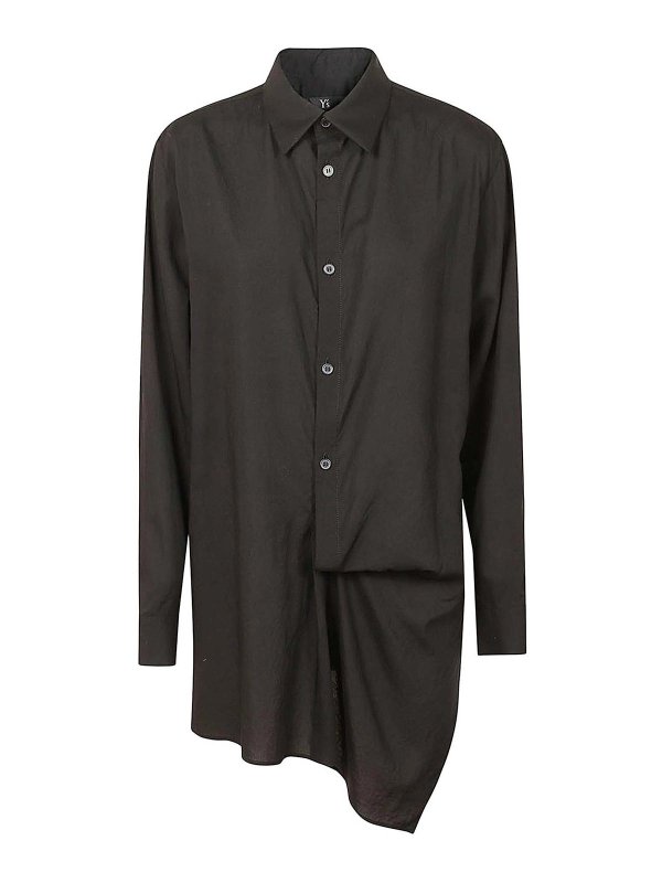 YOHJI YAMAMOTO: Camisas - Camisa - Negro