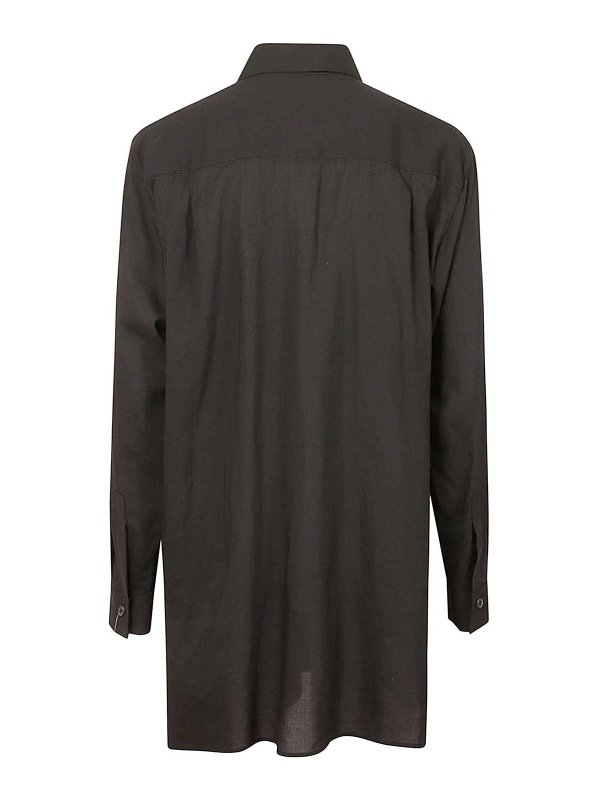 YOHJI YAMAMOTO: Camisas online - Camisa - Negro