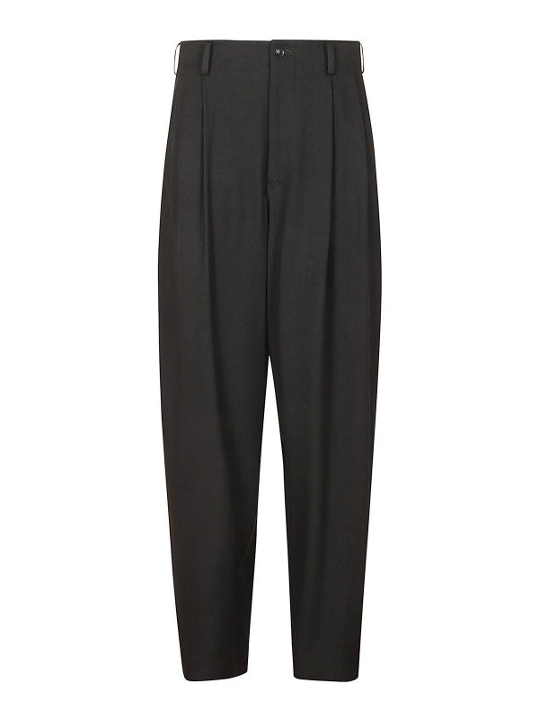 YOHJI YAMAMOTO: casual trousers - Casual Trousers