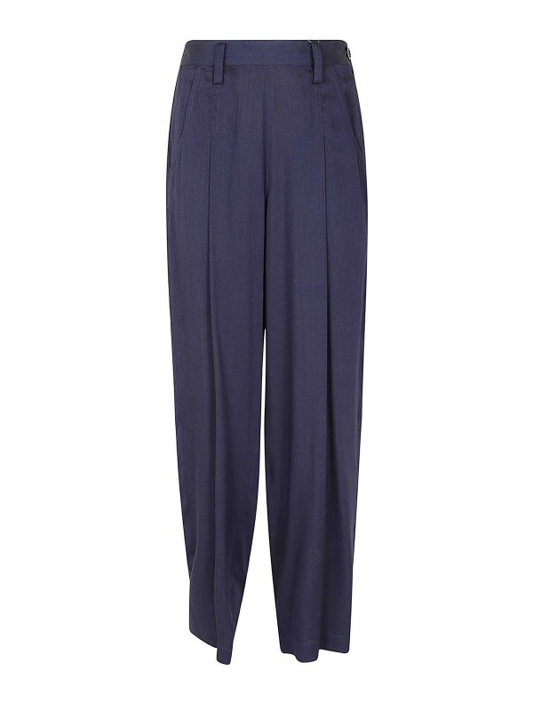 YOHJI YAMAMOTO: casual trousers - Twill trousers