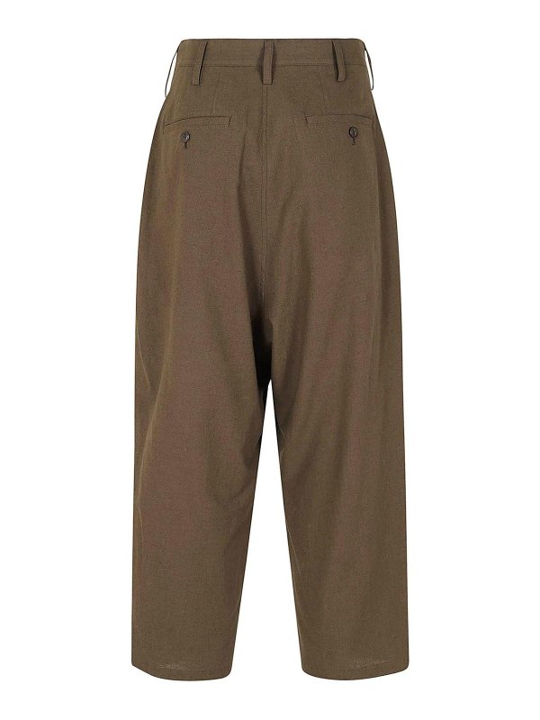 YOHJI YAMAMOTO: Casual Hosen online - Casual Hose - Hellbraun